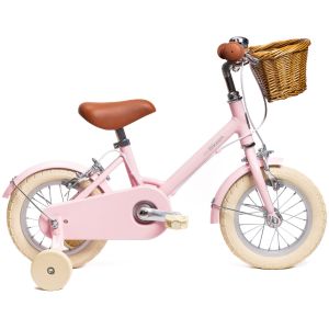 Vélo enfant 12 pouces rose 2-4 ans – Cadre léger en alliage - BeBikeen