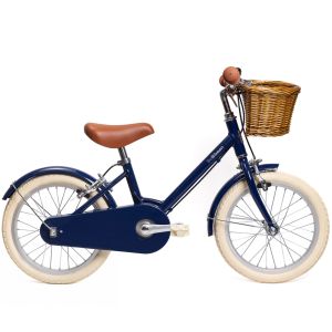 Vélo enfant 16 pouces bleu marine 4 -6 ans – Cadre léger en alliage - BeBikeen
