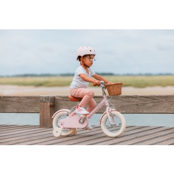 Vélo enfant 12 pouces rose 2-4 ans – Cadre léger en alliage - BeBikeen