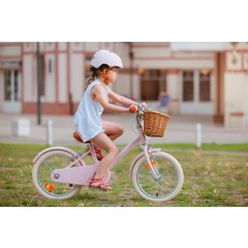 Vélo enfant 16 pouces rose 4 -6 ans – Cadre léger en alliage - BeBikeen