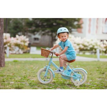 Vélo enfant 12 pouces bleu turquoise 2-4 ans – Cadre léger en alliage - BeBikeen