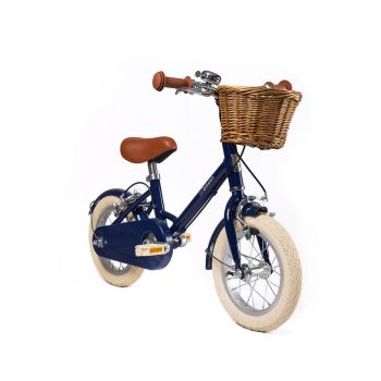 Vélo enfant 12 pouces bleu marine 2-4 ans – Cadre léger en alliage - BeBikeen