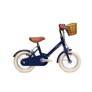 Vélo enfant 12 pouces bleu marine 2-4 ans – Cadre léger en alliage - BeBikeen