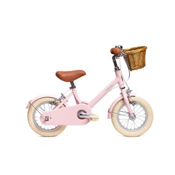 Vélo enfant 12 pouces rose 2-4 ans – Cadre léger en alliage - BeBikeen