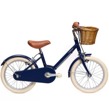 Kinderfahrrad 16 Zoll Marineblau 4 -6 Jahre - Leichtmetallrahmen - BeBikeen