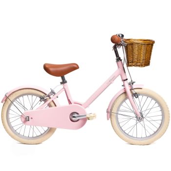 Vélo enfant 16 pouces rose 4 -6 ans – Cadre léger en alliage - BeBikeen