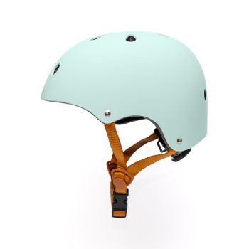 Casque vélo enfant bleu turquoise Taille XS - BeBikeen