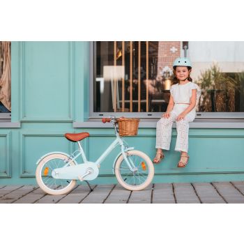 Vélo enfant 16 pouces bleu turquoise 4 -6 ans – Cadre léger en alliage - BeBikeen
