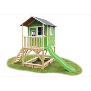 Maison en bois sur pilotis Loft 500 Vert - Exit