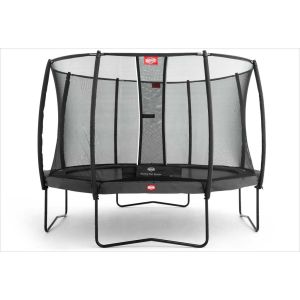 Trampoline 330 cm gris BERG Champion et filet + Echelle offerte