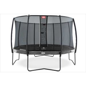 Trampoline 380 cm BERG Elite Gris et filet + Echelle offerte