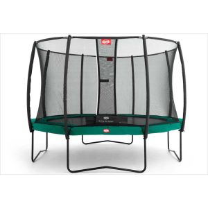 Trampoline 330 cm vert BERG Champion et filet + Echelle offerte