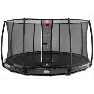 Trampoline BERG InGround Elite Gris 430 + Filet