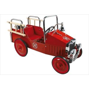 Voiture à pédales pompier Goki