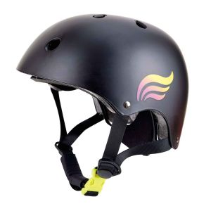 Casque de protection réglable noir pour enfants Hape