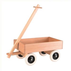 Wagen aus Buchenholz zum Nachziehen hergestellt in Europa von Egmont Toys