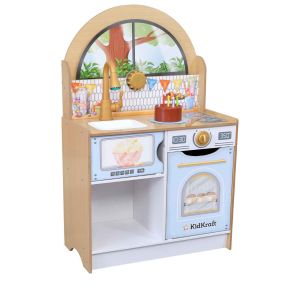 Cuisine en bois pour enfant aux couleurs pastel Party Play de KidKraft