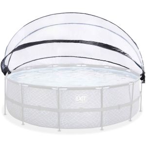 Dôme pour piscine rond transparent 488 cm EXIT