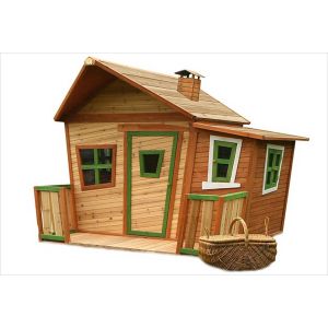 Grande cabane en bois Lisa Axi