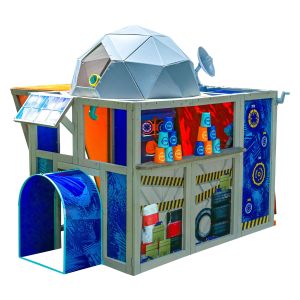 Jeu d'extérieur quartier général Nerf et KidKraft