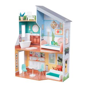 Maison de poupée en bois meublée 4 pièces Emily de KidKraft