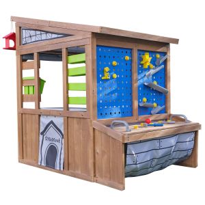 Maisonnette atelier en bois pour enfant Hobby Workshop KidKraft