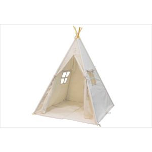 Tente tipi Alba blanc crème pour enfant - Sunny