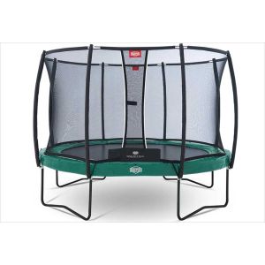 Trampoline 380 cm BERG Elite vert + filet