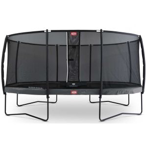 Trampoline ovale gris 520 BERG Champion + filet