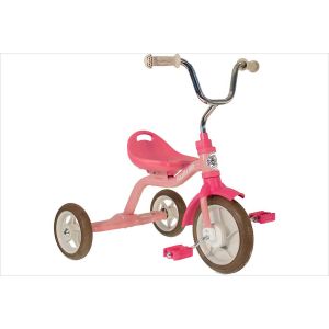 Tricycle fille rose en métal Italtrike