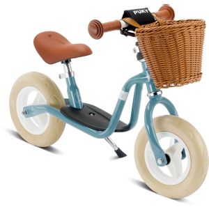 Draisienne bleue avec béquille et panier dès 2 ans Puky LR Medium