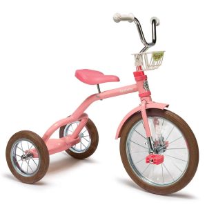 Großes rosa Vintage-Dreirad 3-5 Jahre - Italtrike