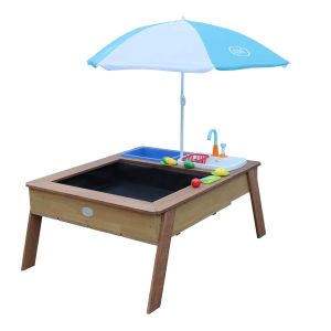 Table de jeux à sable et à eau en bois marron dès 3 ans Linda d'Axi