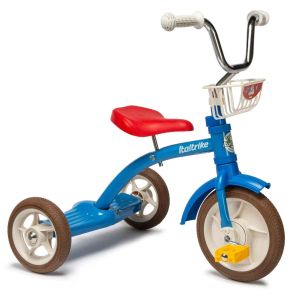 Blaues Retro-Dreirad für Kinder von 2 bis 5 Jahren - Italtrike