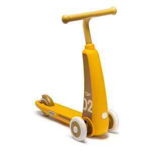 Trottinette 3 roues jaune pour les 2 - 4 ans Dino Italtrike