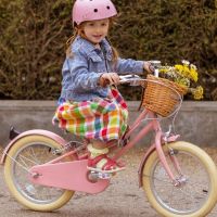 Vélo 24 rose pour enfants 7 à 11 ans look rétro Gingersnap de Bobbin