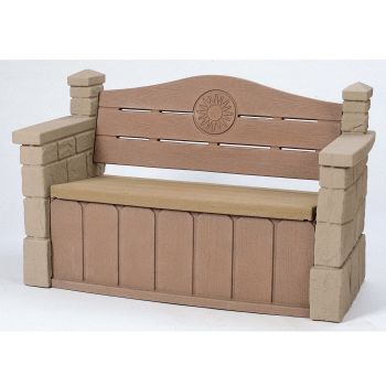 Banc avec rangement Step2