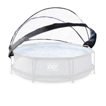 Dôme pour piscine rond transparent 300 cm EXIT