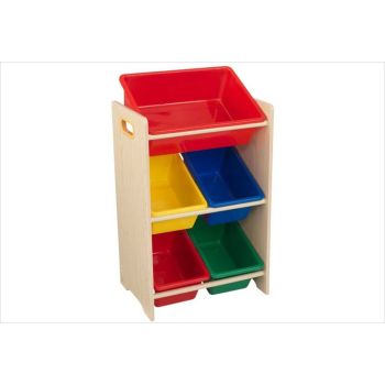 Etagère avec 5 casiers couleurs vives - KidKraft