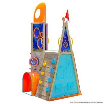 Jeu d'extérieur poste de défense Nerf et KidKraft