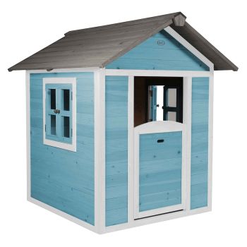 Maisonnette en bois bleue Sunny Lodge
