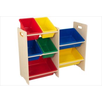 Meuble avec 7 bacs aux couleurs vives - KidKraft
