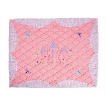 Petit tapis de sol château de princesse - Win Green