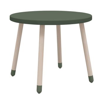 Table ronde vert en bois 60 x 47 cm Flexa