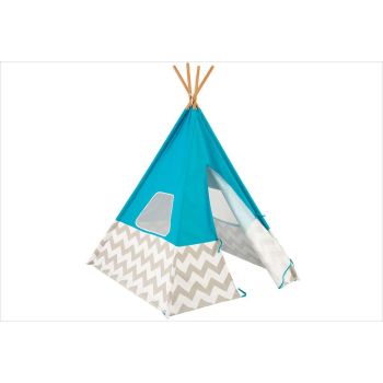 Tipi enfant bleu turquoise - KidKraft