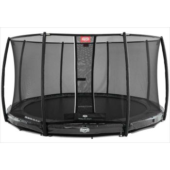 Trampoline BERG InGround Elite Gris 430 + Filet