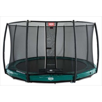 Trampoline BERG InGround Elite Vert 380 + Filet