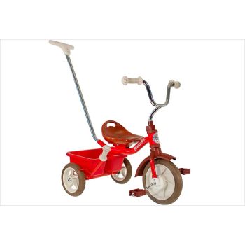 Tricycle rouge  canne et benne 10280 - Italtrike