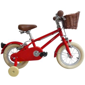 Vélo rouge 12 pouces Bobbin Moonbug