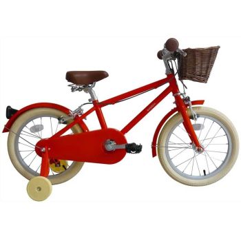 Vélo rouge 16 pouces Bobbin Moonbug